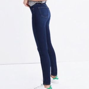 Madewell 10" high riser skinny skinny - hayes wash